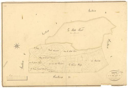 Crécey-sur-Tille - Section E - 3 P PLAN 219/7