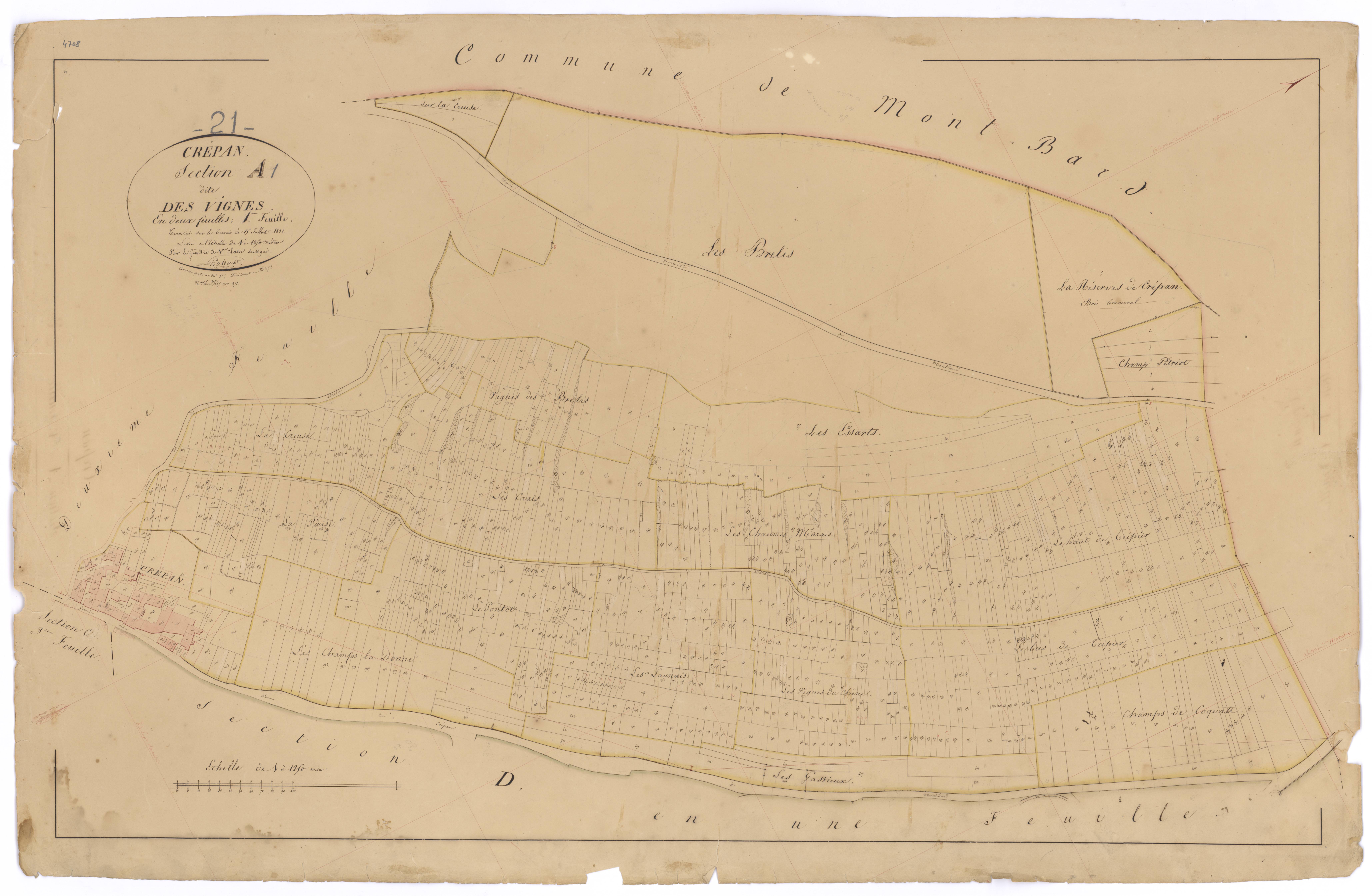 Crépand - Section A1 - 3 P PLAN 220/2