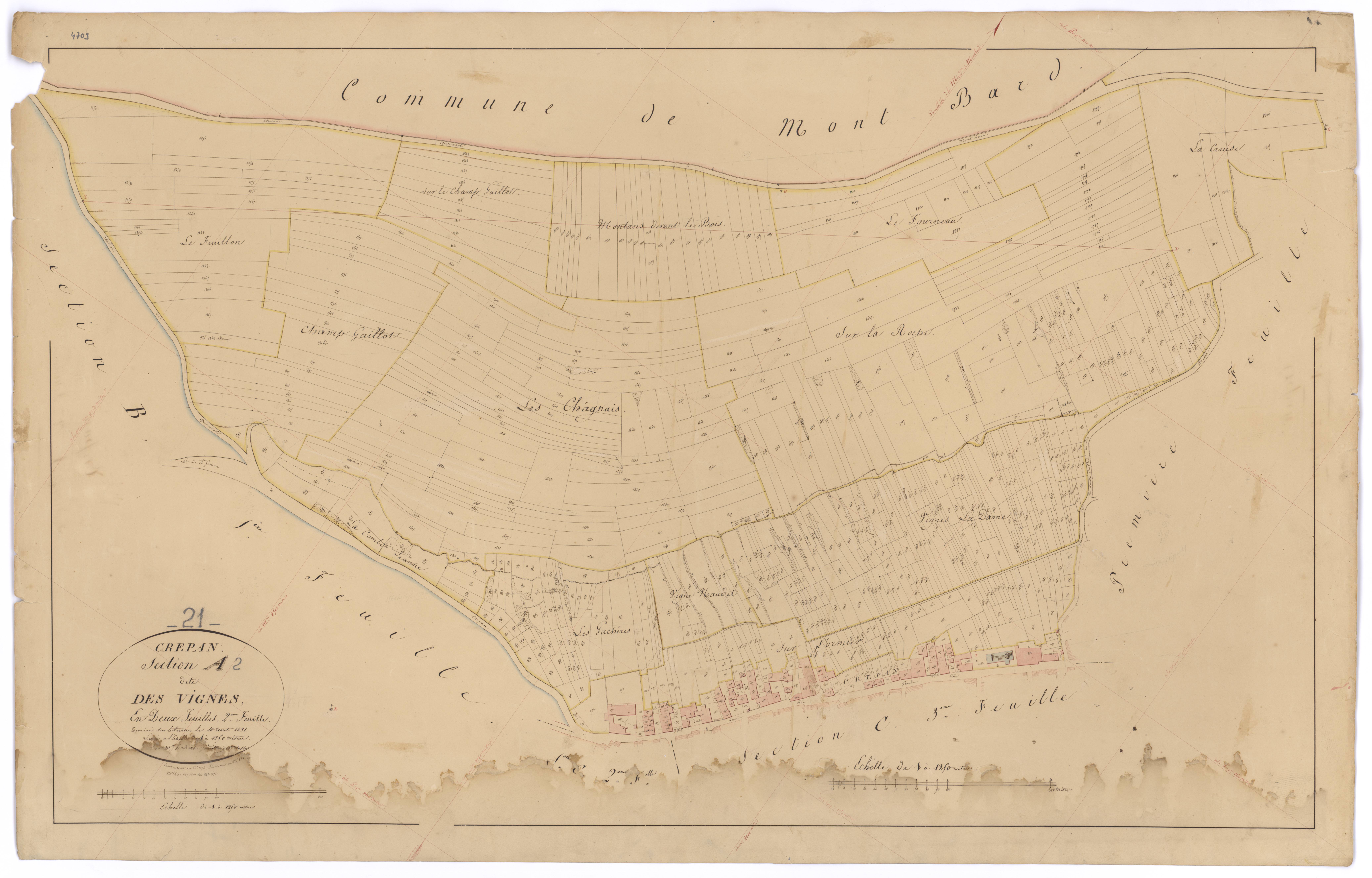 Crépand - Section A2 - 3 P PLAN 220/3