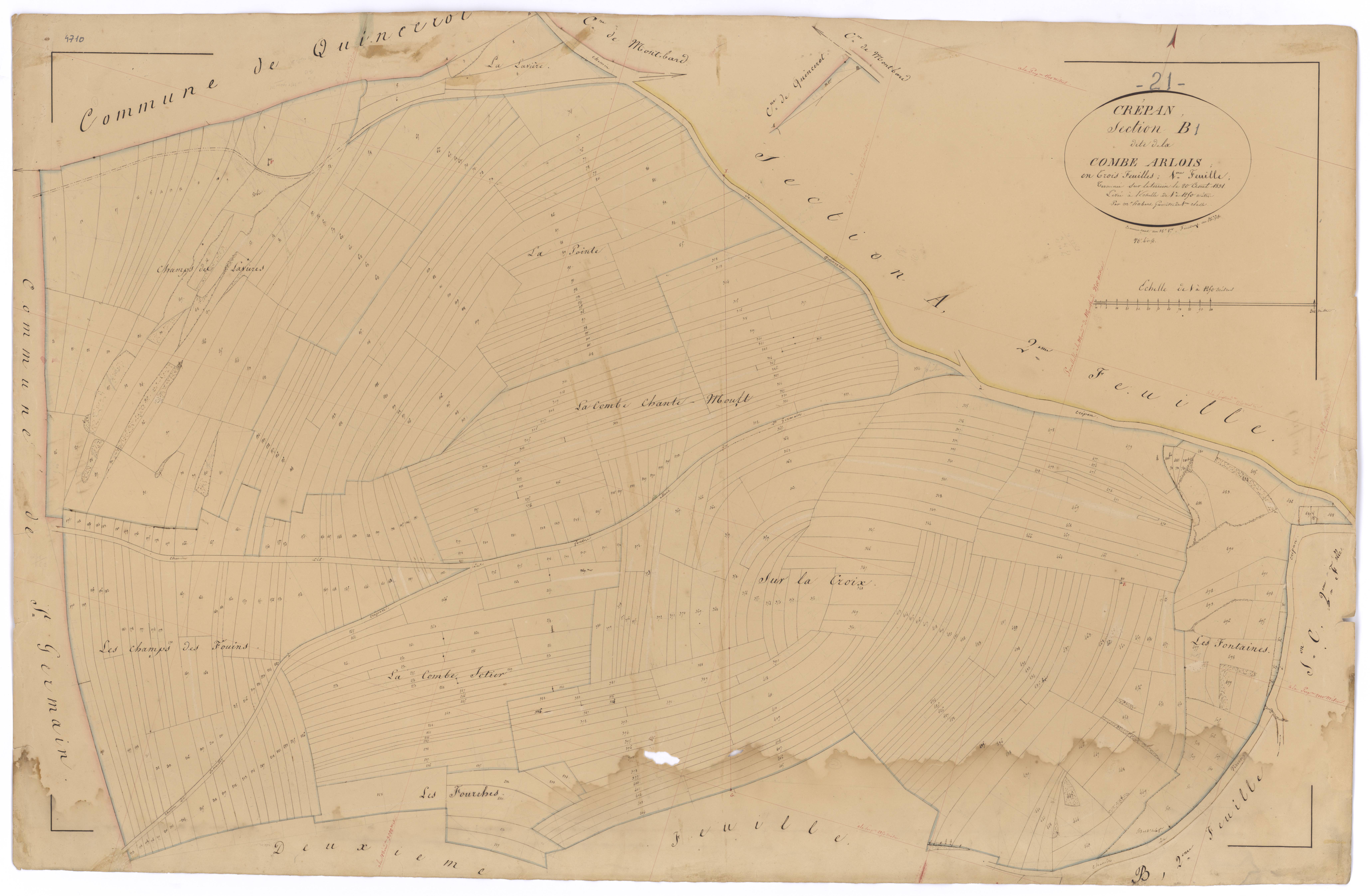 Crépand - Section B1 - 3 P PLAN 220/4