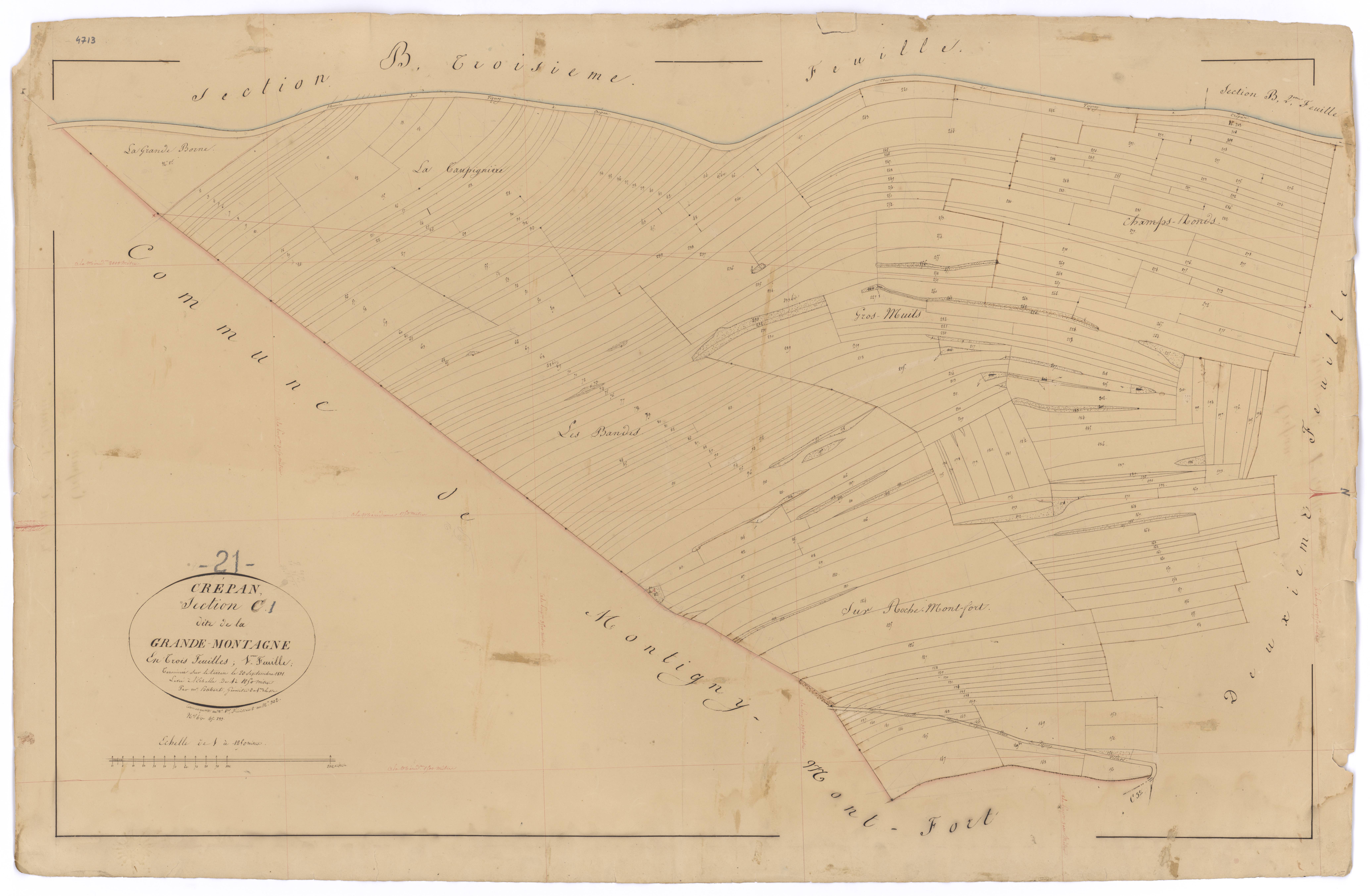 Crépand - Section C1 - 3 P PLAN 220/7