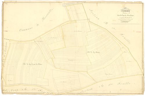 Cuiserey - Section A2 - 3 P PLAN 223/4