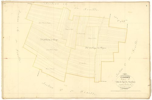 Cuiserey - Section A4 - 3 P PLAN 223/6