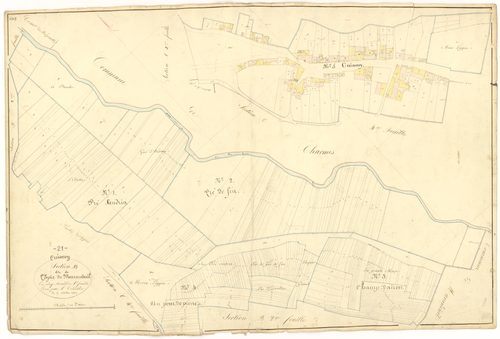 Cuiserey - Section B1 - 3 P PLAN 223/8