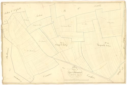 Cuiserey - Section B4 - 3 P PLAN 223/11