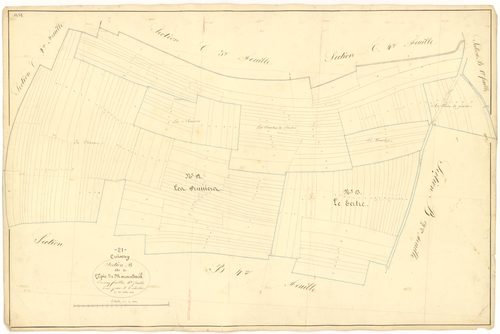 Cuiserey - Section B5 - 3 P PLAN 223/12