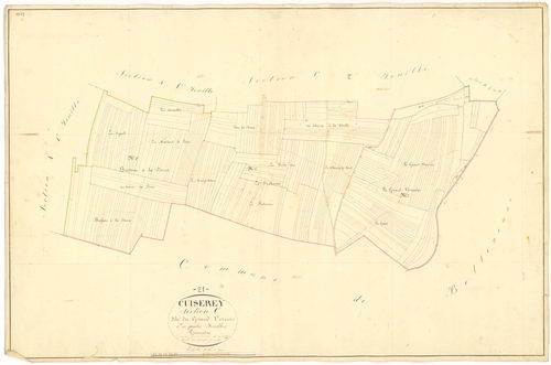 Cuiserey - Section C1 - 3 P PLAN 223/14