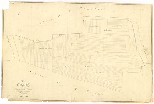Cuiserey - Section C4 - 3 P PLAN 223/17