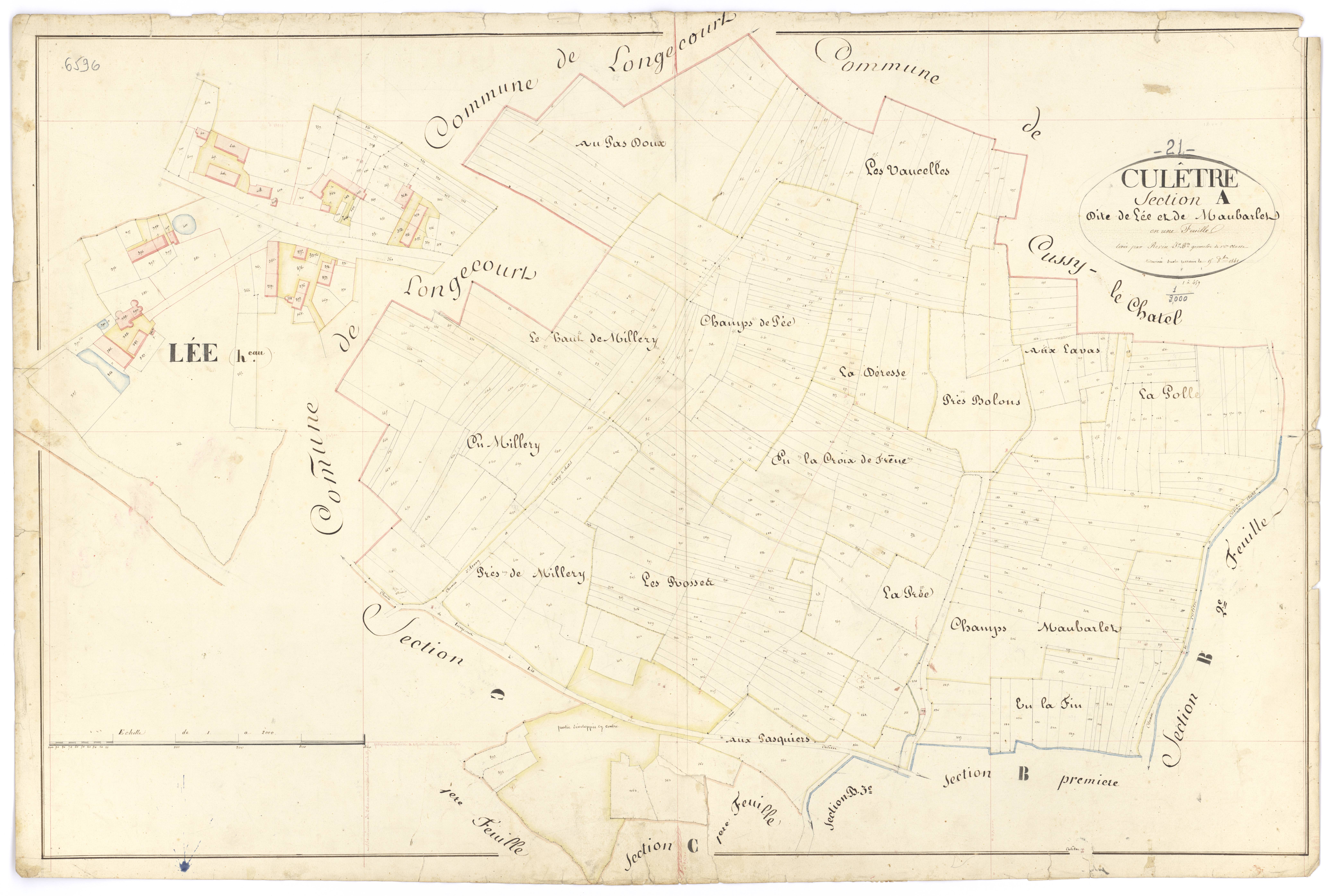 Culêtre - Section A - 3 P PLAN 224/2