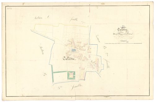 Culêtre - Section B1 - 3 P PLAN 224/3