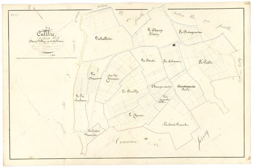 Culêtre - Section B3 - 3 P PLAN 224/5