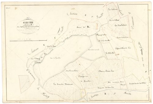 Culêtre - Section C1 - 3 P PLAN 224/6