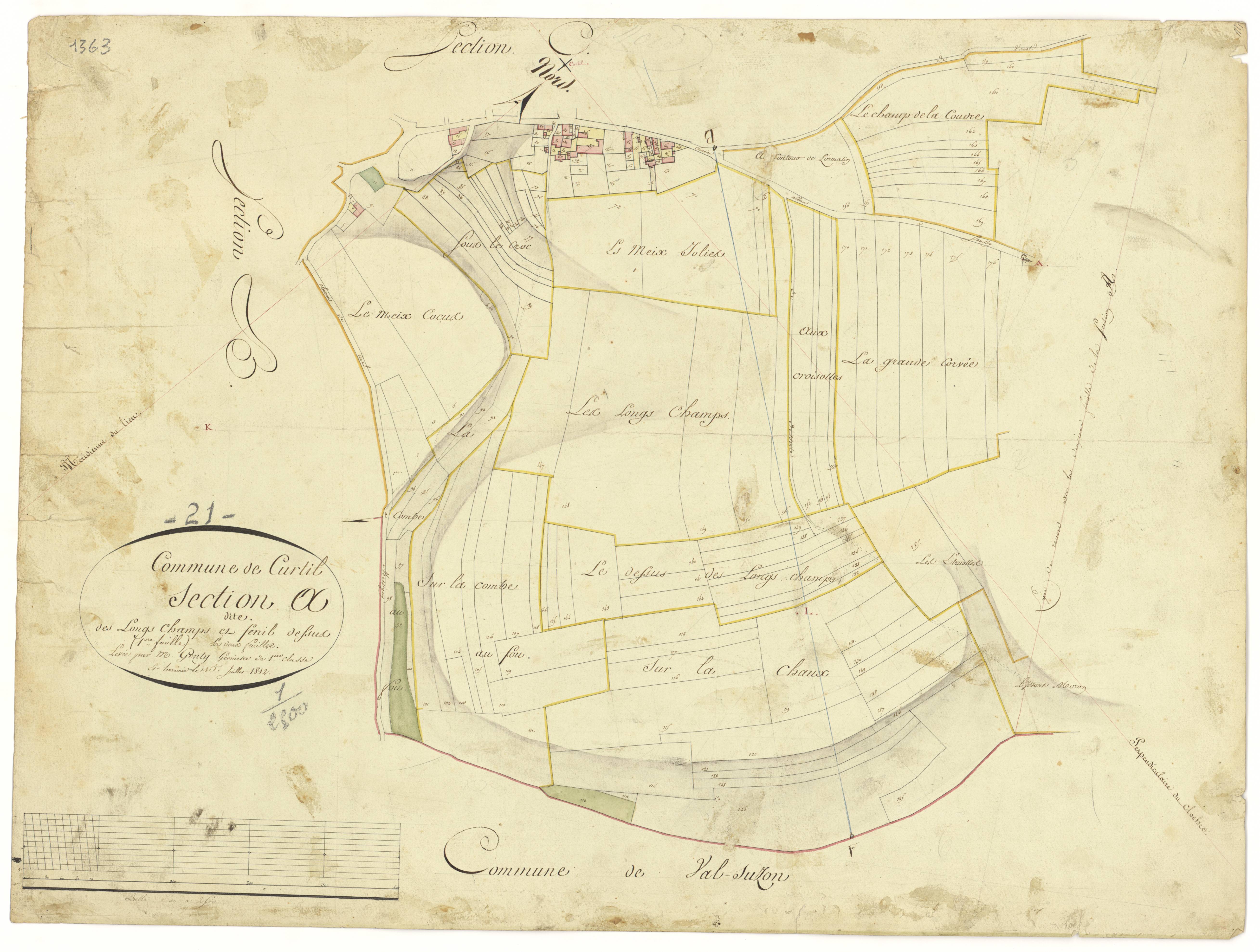 Curtil-Saint-Seine - Section A1 - 3 P PLAN 226/2