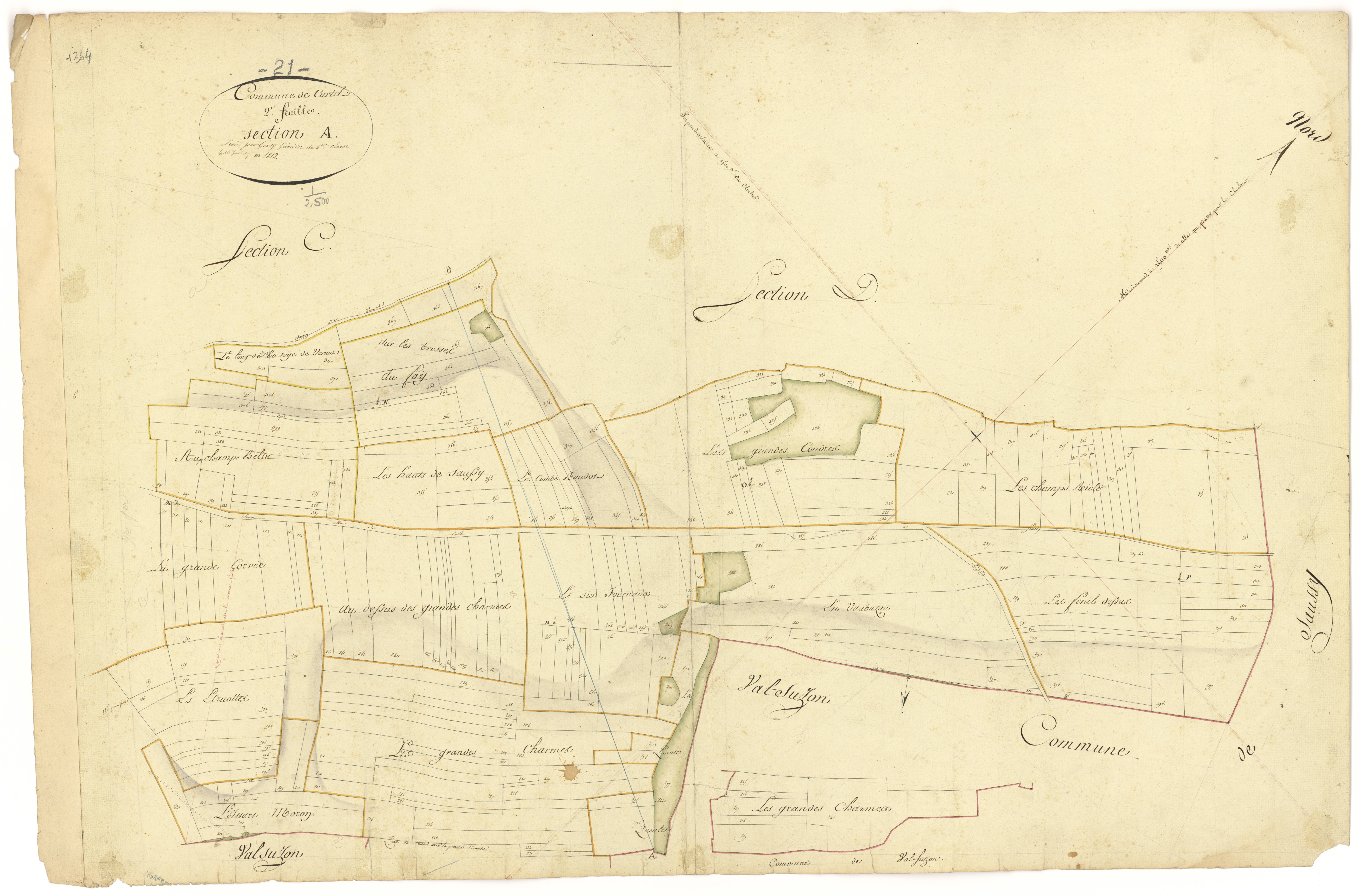Curtil-Saint-Seine - Section A2 - 3 P PLAN 226/3