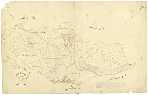 Curtil-Saint-Seine - Section C - 3 P PLAN 226/5