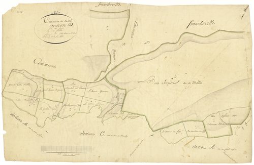 Curtil-Saint-Seine - Section D - 3 P PLAN 226/6