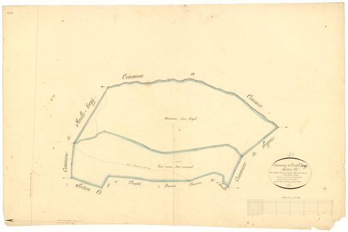 Curtil-Vergy - Section A2 - 3 P PLAN 227/3