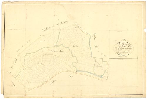 Cussey-les-Forges - Section A1 - 3 P PLAN 228/2
