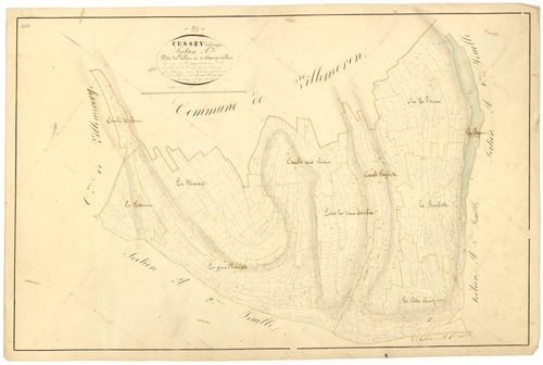 Cussey-les-Forges - Section A3 - 3 P PLAN 228/4