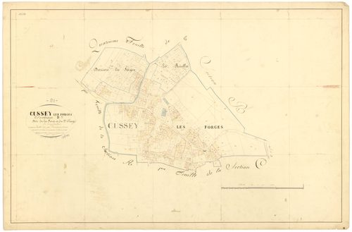 Cussey-les-Forges - Section B5 - 3 P PLAN 228/11