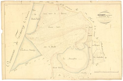 Cussey-les-Forges - Section C1 - 3 P PLAN 228/12