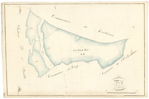 Cussy-la-Colonne - Section B2 - 3 P PLAN 229/6