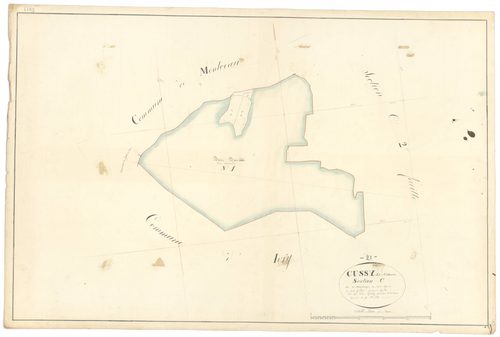 Cussy-la-Colonne - Section C1 - 3 P PLAN 229/8