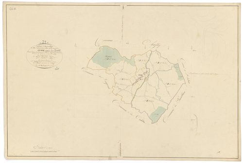 Cussy-le-Châtel - Tableau d'assemblage - 3 P PLAN 230/1