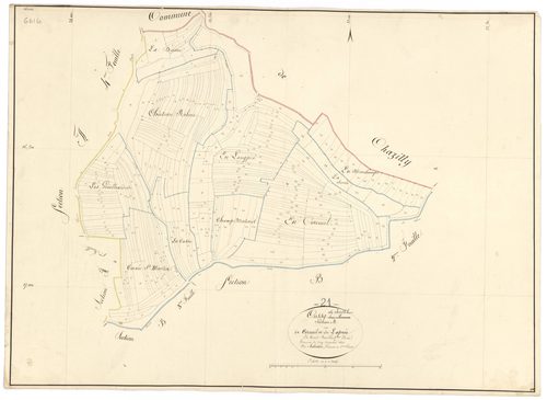 Cussy-le-Châtel - Section B1 - 3 P PLAN 230/6