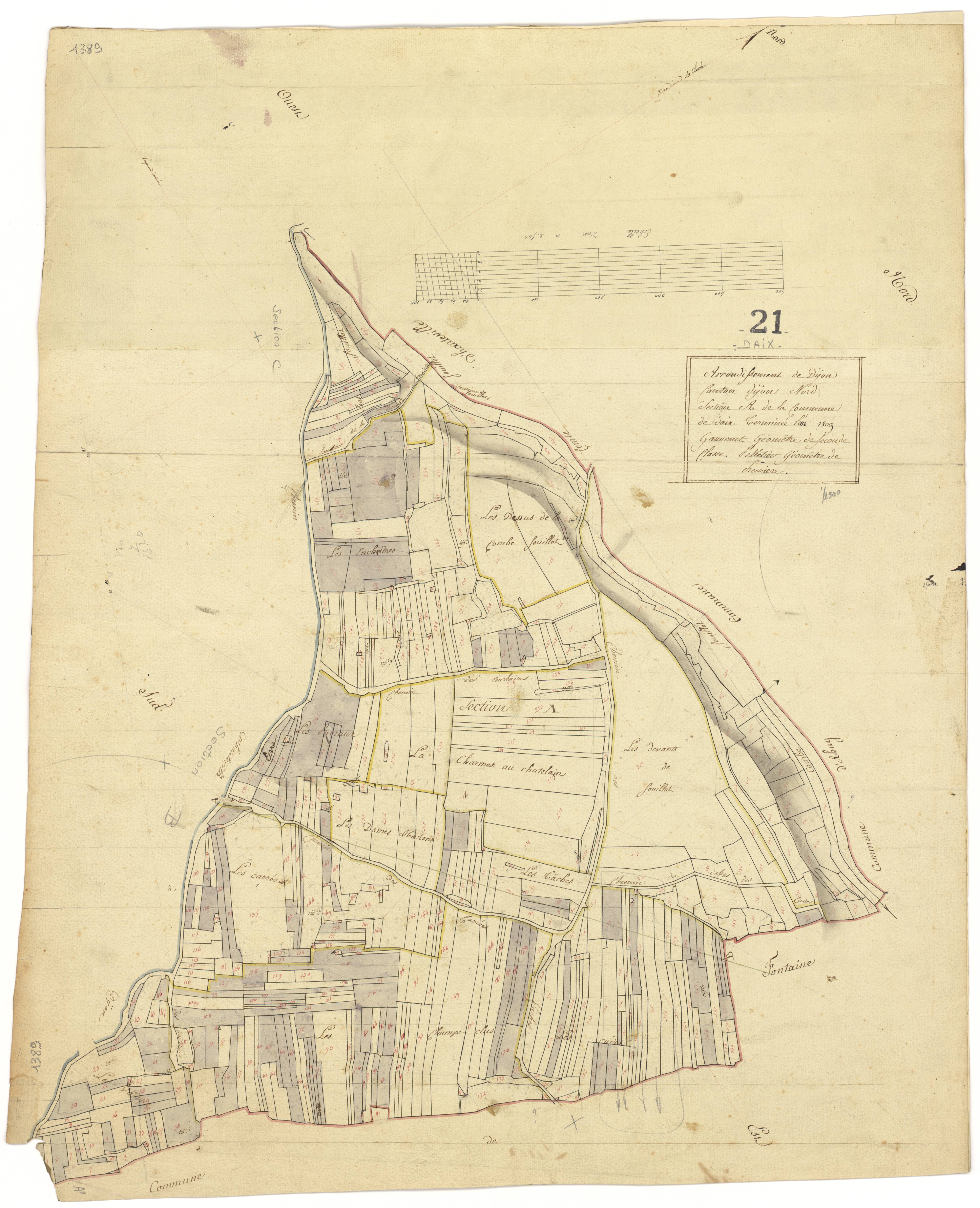 Daix - Section A - 3 P PLAN 231/2