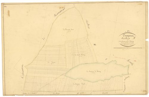 Dampierre-et-Flée - Section A1 - 3 P PLAN 233/3
