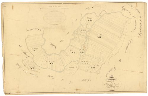 Dampierre-et-Flée - Section D2 - 3 P PLAN 233/13