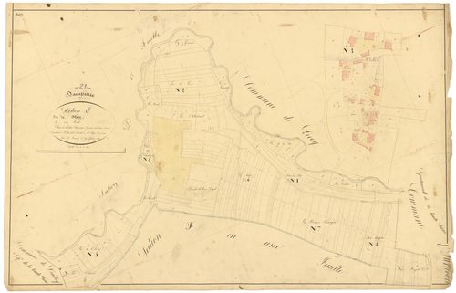 Dampierre-et-Flée - Section E - 3 P PLAN 233/15