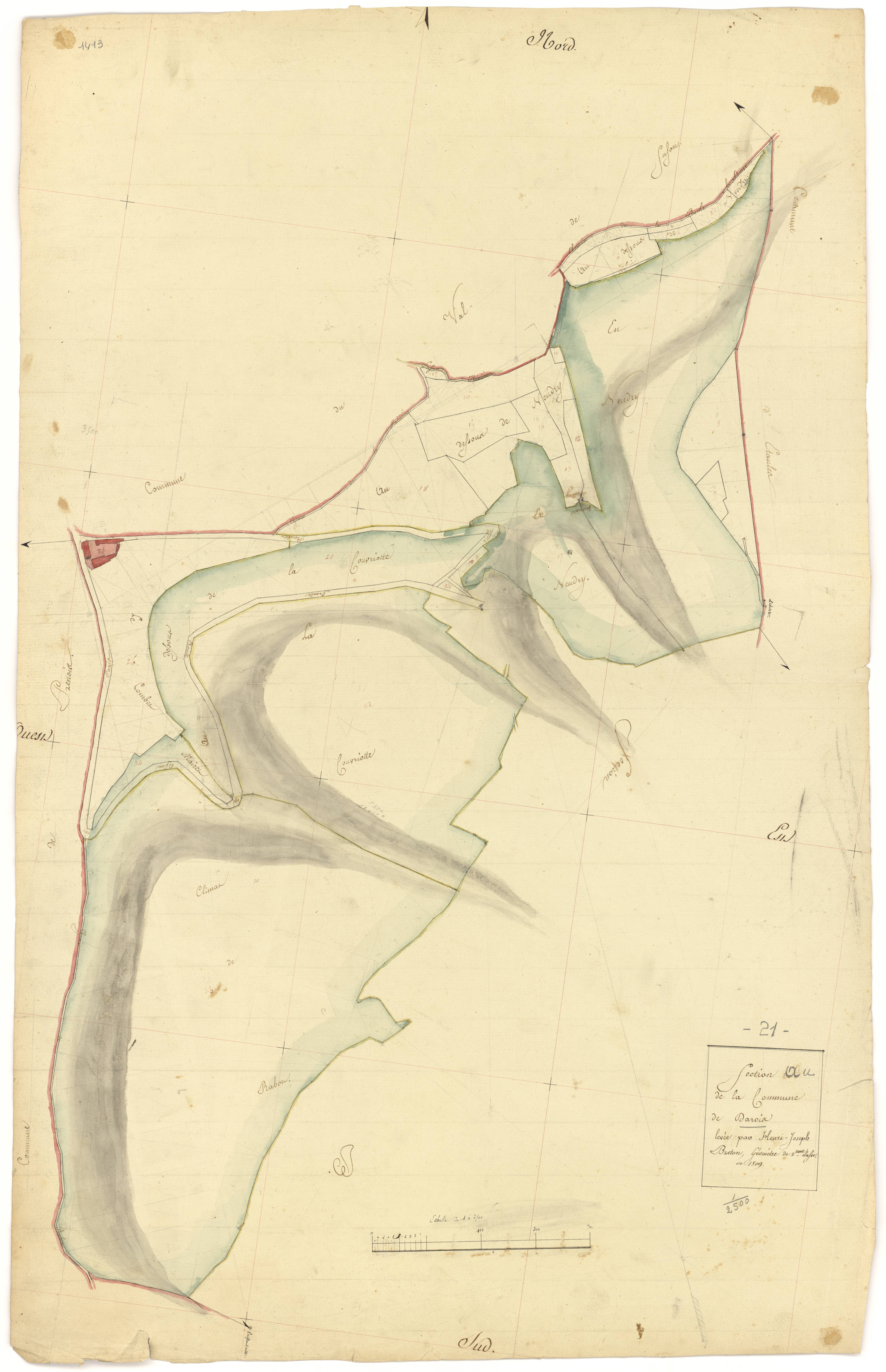 Darois - Section A - 3 P PLAN 235/2