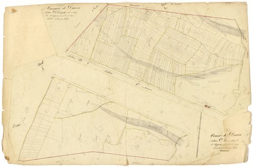 Darois - Sections C et D - 3 P PLAN 235/4