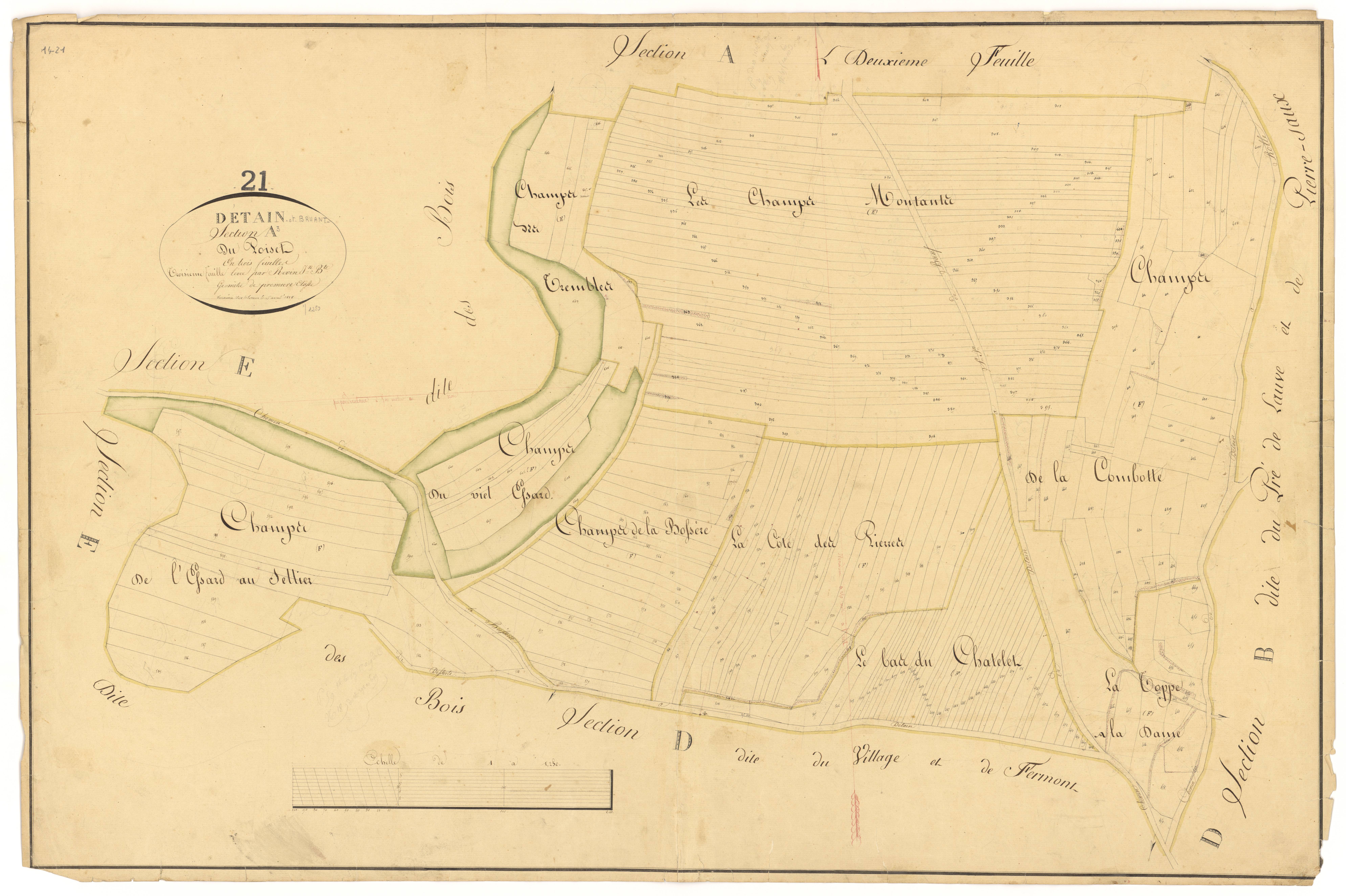 Détain-et-Bruant - Section A3 - 3 P PLAN 236/4