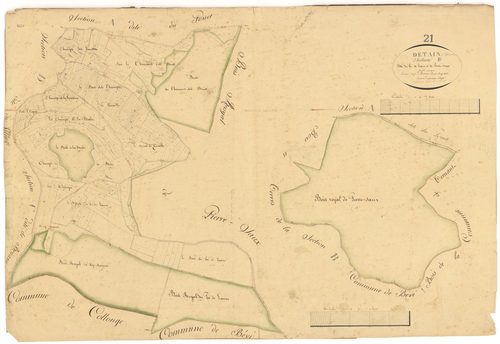 Détain-et-Bruant - Section B - 3 P PLAN 236/5