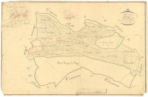Détain-et-Bruant - Section C1 - 3 P PLAN 236/6