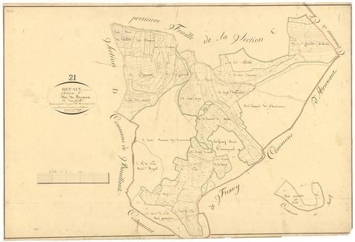 Détain-et-Bruant - Section C2 - 3 P PLAN 236/7