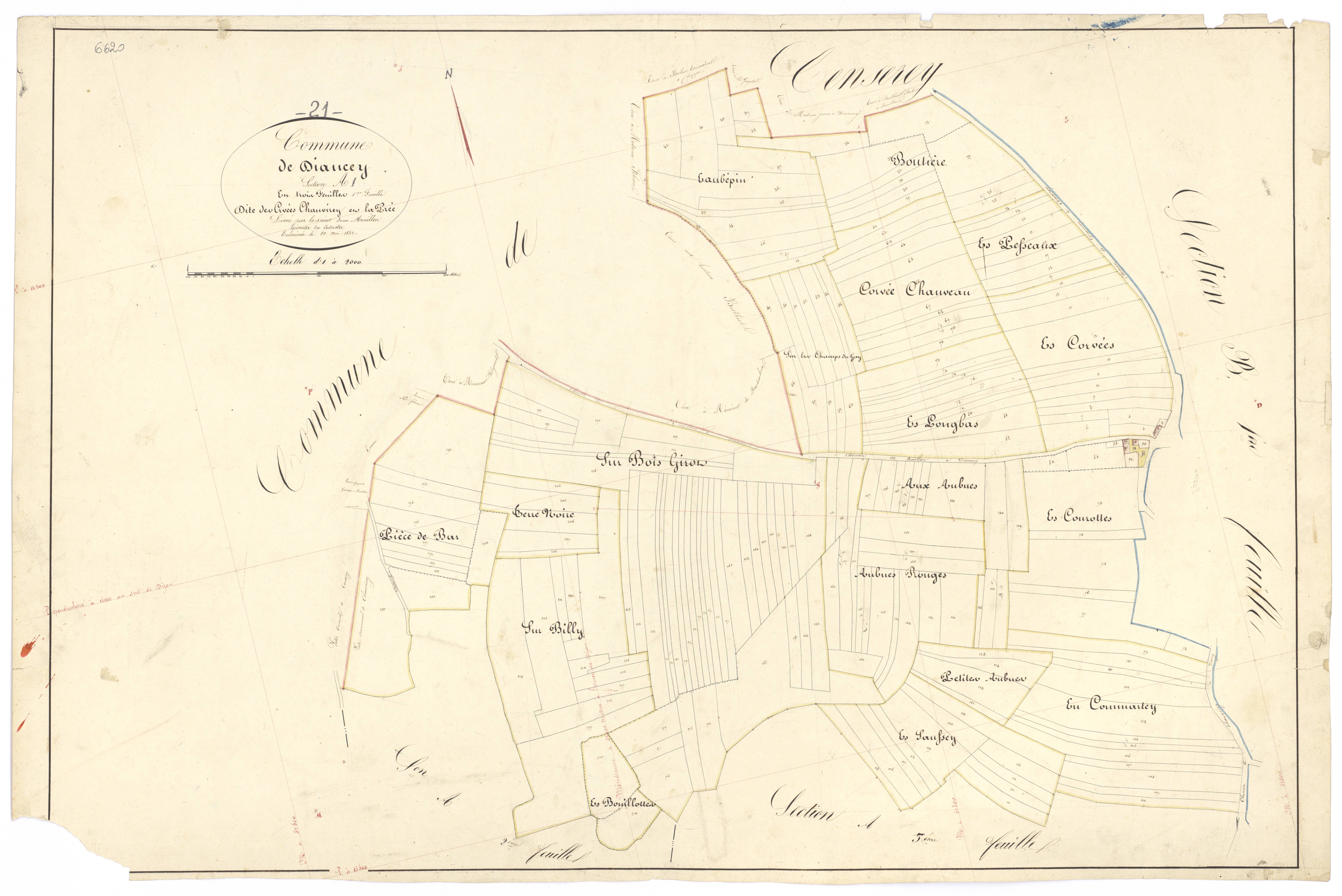 Diancey - Section A1 - 3 P PLAN 237/2