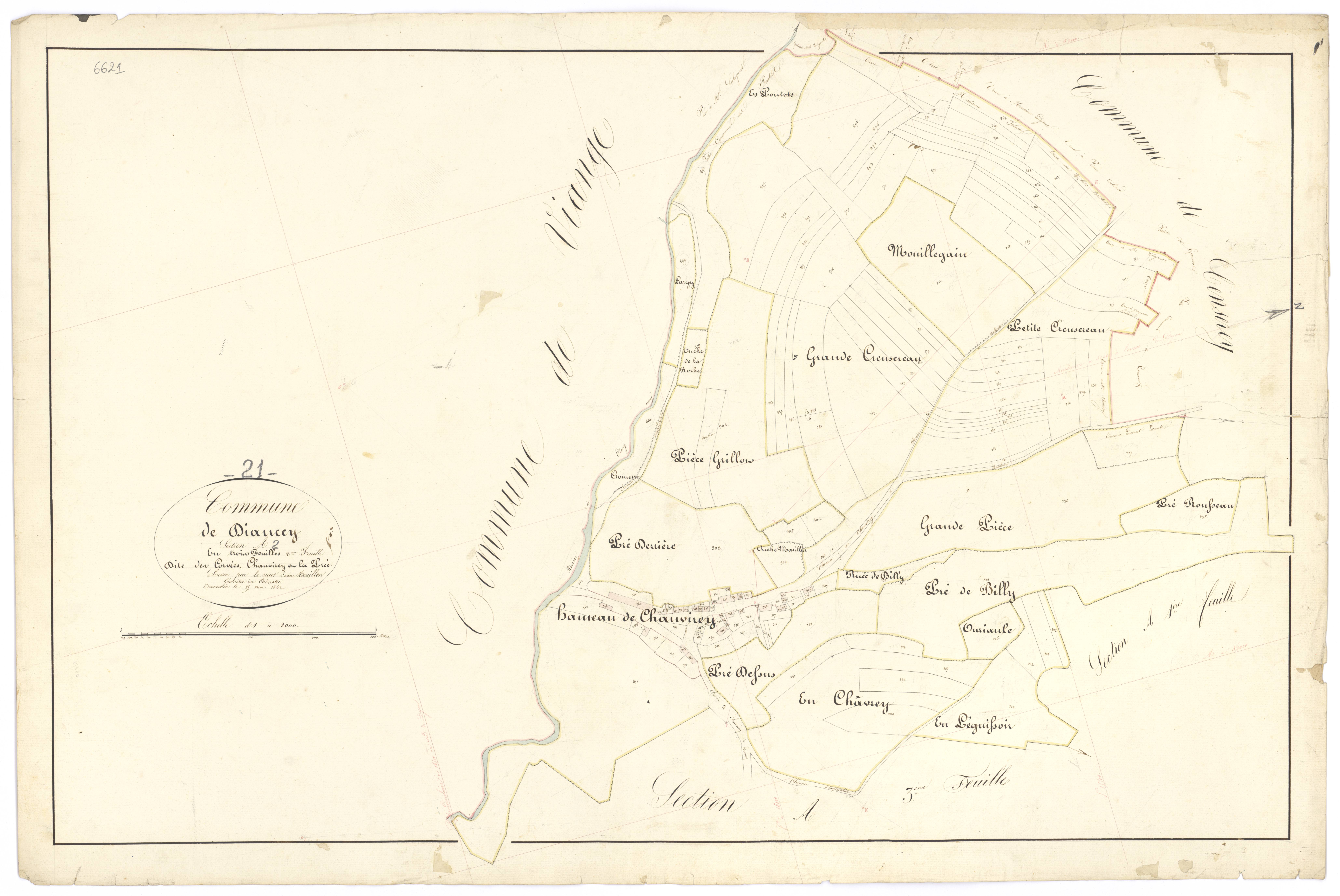 Diancey - Section A2 - 3 P PLAN 237/3
