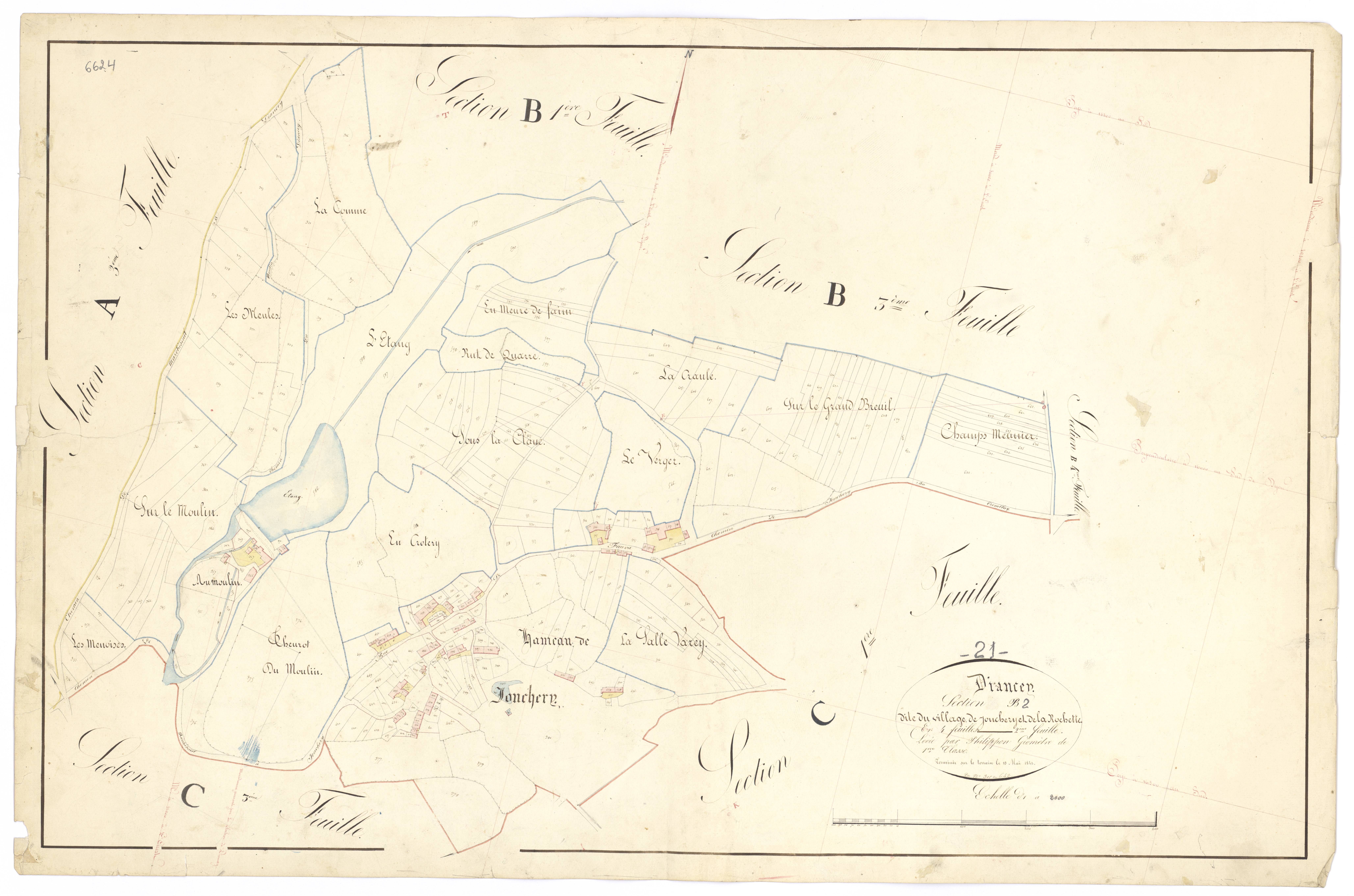 Diancey - Section B2 - 3 P PLAN 237/6