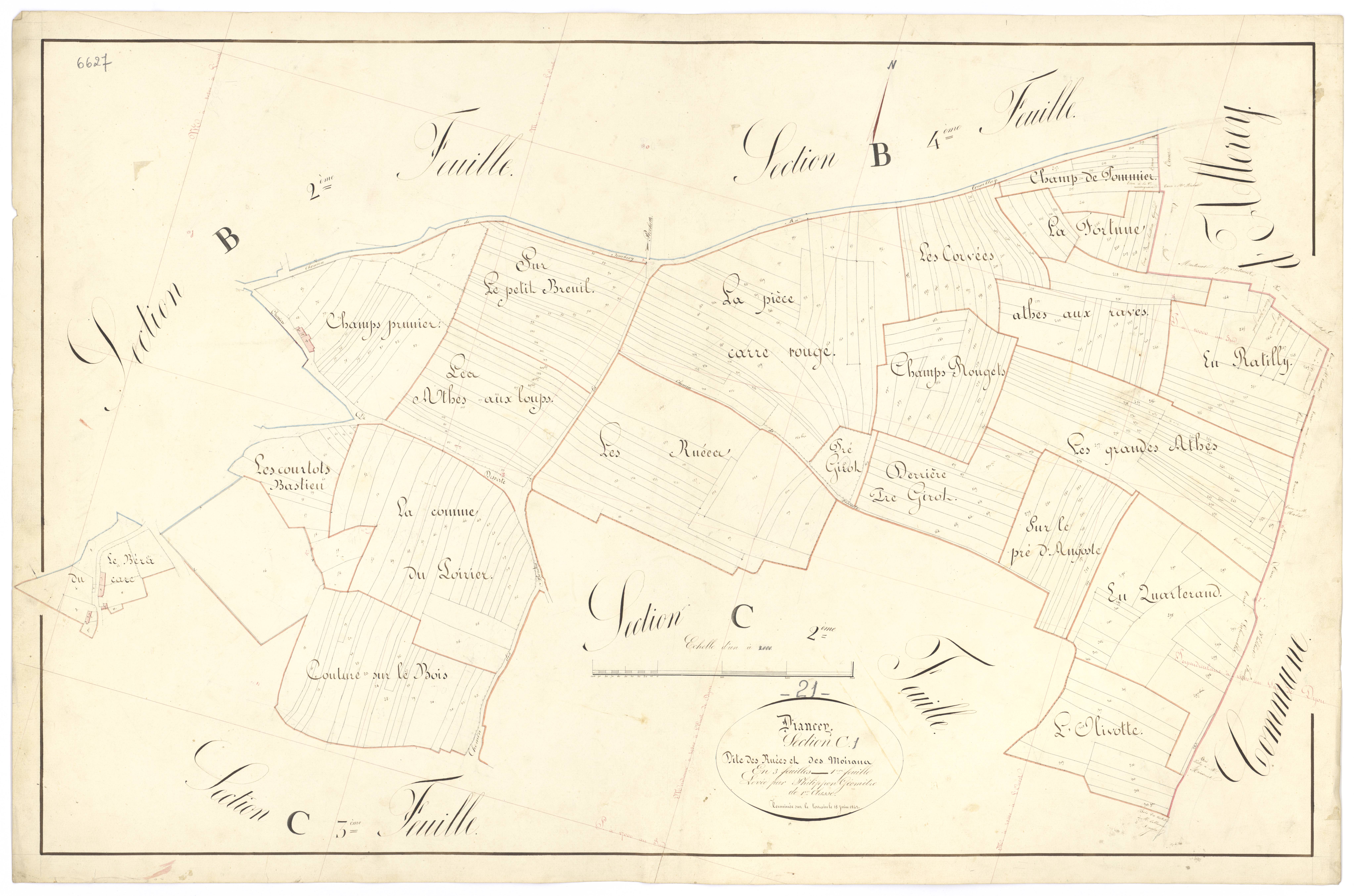 Diancey - Section C1 - 3 P PLAN 237/9
