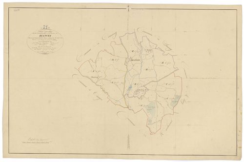 Diancey - Tableau d'assemblage - 3 P PLAN 237/1