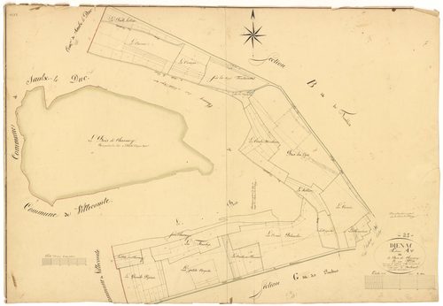Diénay - Section A - 3 P PLAN 238/2