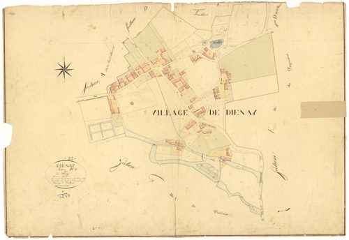 Diénay - Section H - 3 P PLAN 238/10