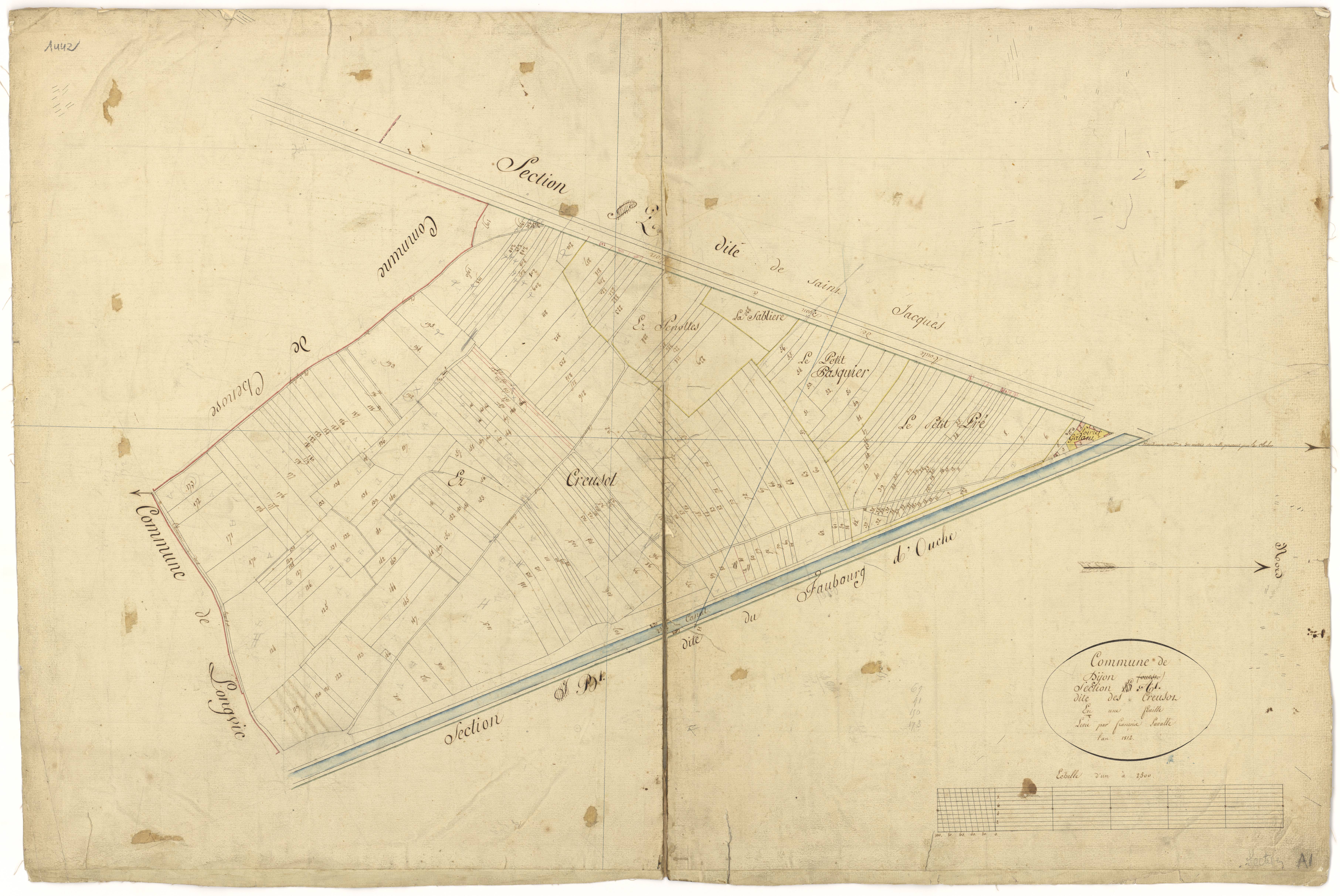 Dijon - Section A1 - 3 P PLAN 239/2