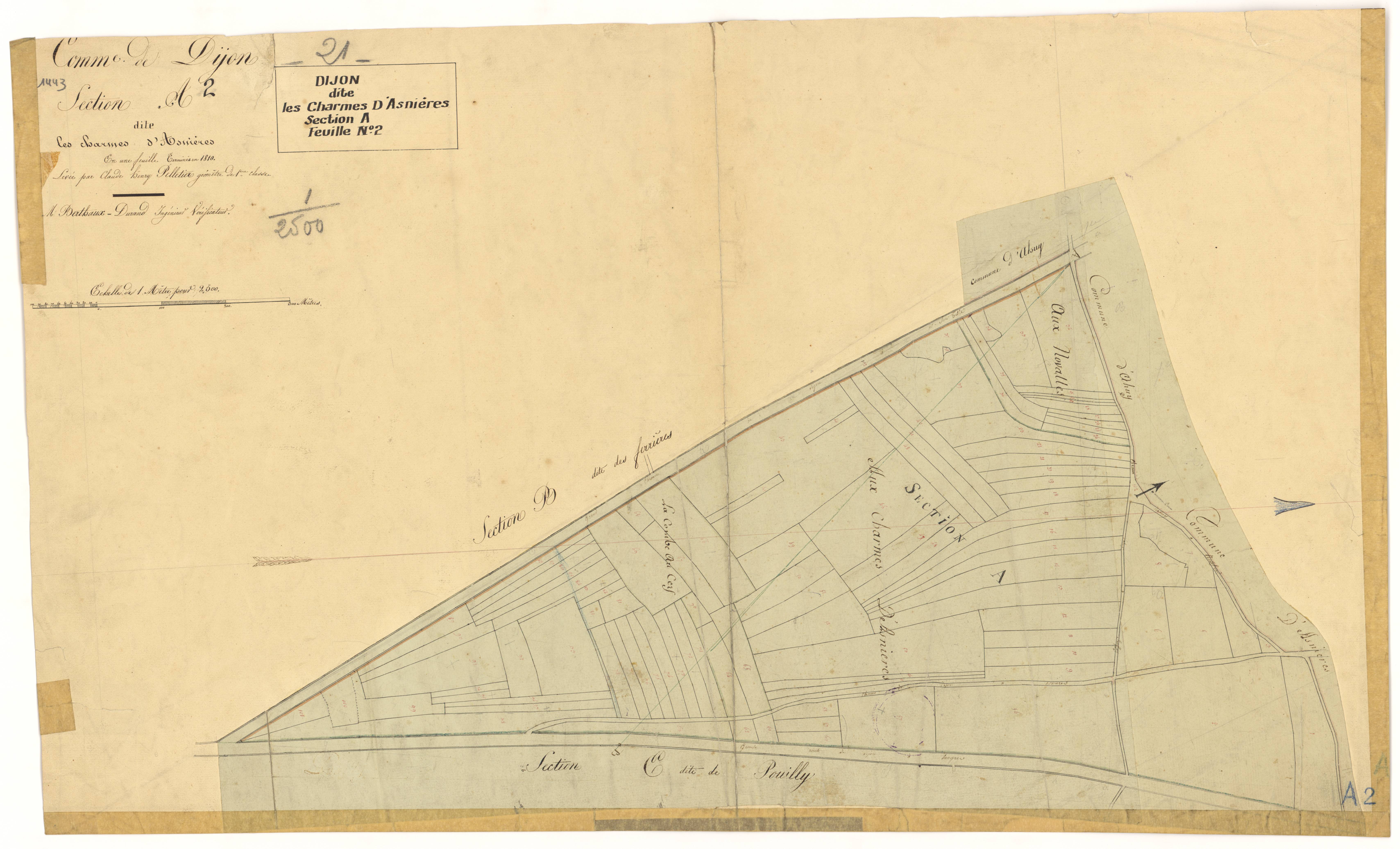 Dijon - Section A2 - 3 P PLAN 239/3