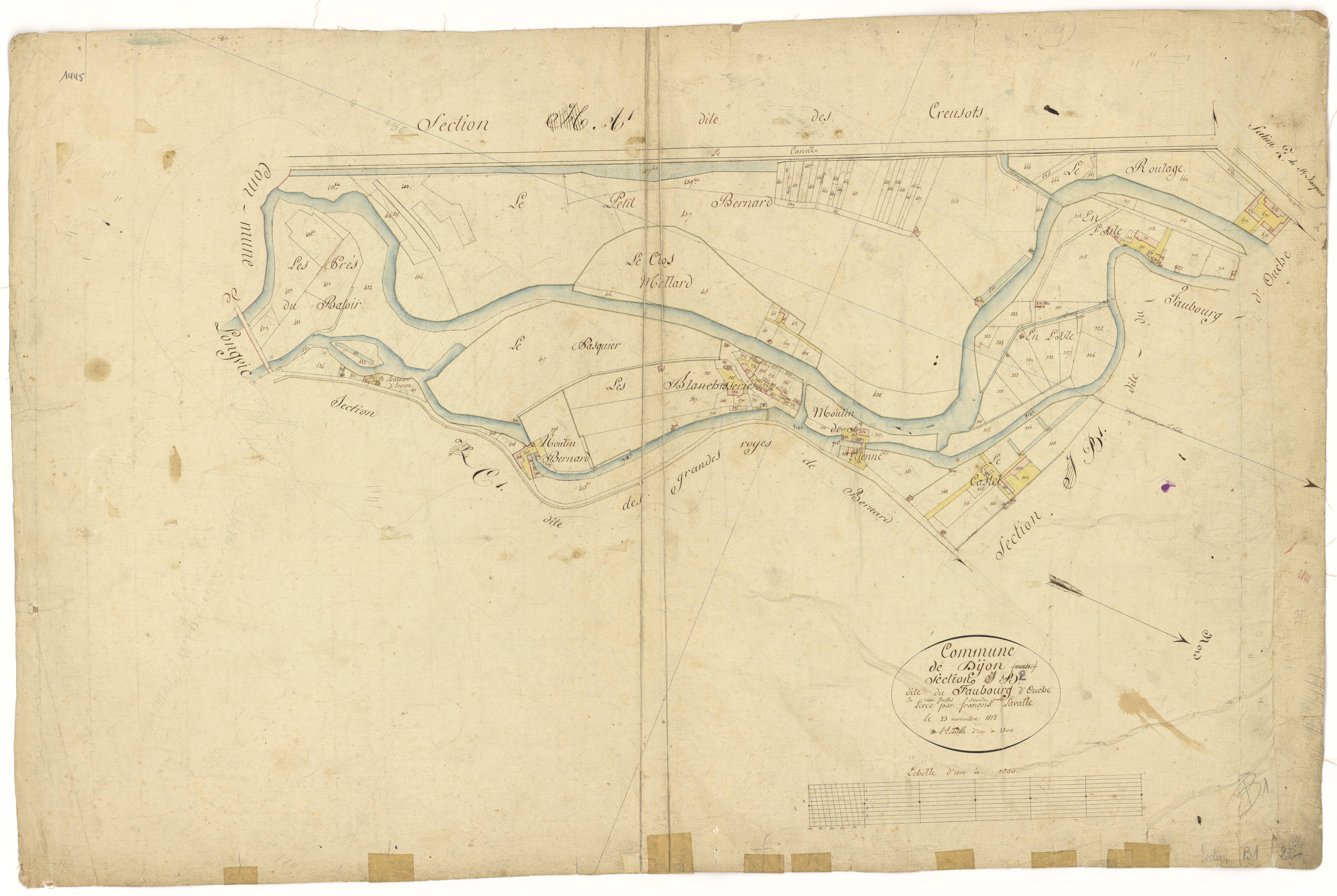 Dijon - Section B2 - 3 P PLAN 239/5