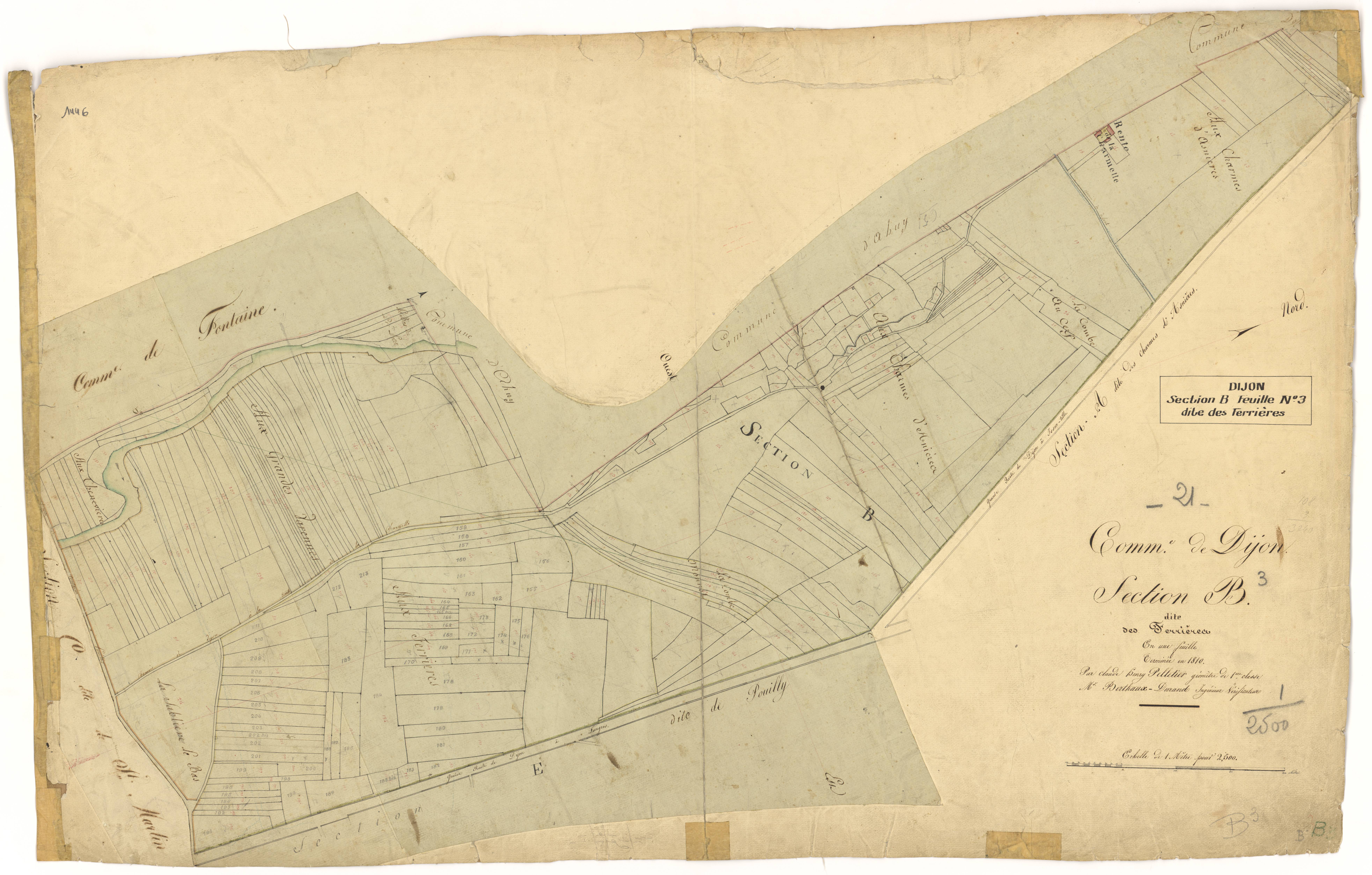 Dijon - Section B3 - 3 P PLAN 239/6